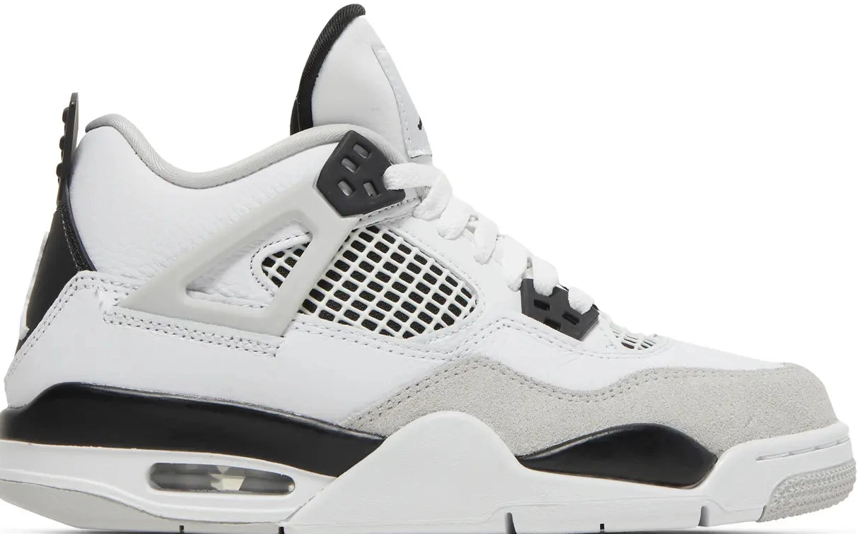 Military Air Retro Jordan Black 4 GS 0531